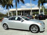 2008 Liquid Platinum Silver Infiniti G 37 Journey Coupe #45496161