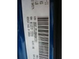 2011 Challenger Color Code for Deep Water Blue Pearl - Color Code: PBS