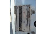 1989 Plymouth Reliant K LE America Info Tag
