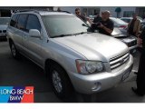 2002 Millennium Silver Metallic Toyota Highlander V6 #45648451