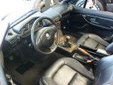 2001 BMW Z3 2.5i Roadster Black Interior