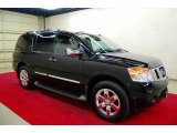 2010 Galaxy Black Metallic Nissan Armada Platinum #45648323