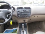 2002 Honda Civic LX Sedan Dashboard