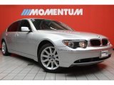 2003 Titanium Silver Metallic BMW 7 Series 745Li Sedan #45648817