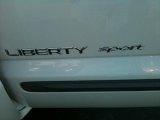 2002 Jeep Liberty Sport Marks and Logos