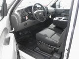 2011 GMC Sierra 2500HD Work Truck Extended Cab Chassis Dark Titanium Interior