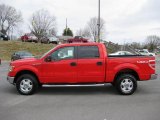 2011 Race Red Ford F150 XLT SuperCrew 4x4 #45577829