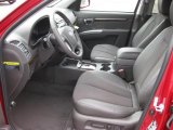 2011 Hyundai Santa Fe SE AWD Cocoa Black Interior