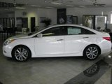 2011 Pearl White Hyundai Sonata Limited 2.0T #45577835