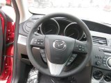 2011 Mazda MAZDA3 s Sport 4 Door Steering Wheel