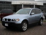 2005 Blue Water Metallic BMW X3 3.0i #4569432