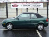 2002 Bright Green Pearl Volkswagen Cabrio GLS #4569690