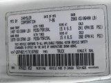 1996 Ram Van Color Code for Stone White - Color Code: PWG