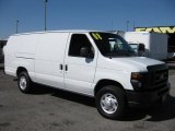 2008 Ford E Series Van E350 Super Duty Commericial Extended Front 3/4 View