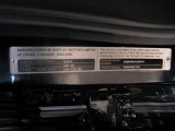 2010 Bentley Continental Flying Spur  Info Tag