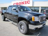 2011 Onyx Black GMC Sierra 2500HD SLE Crew Cab 4x4 #45497537