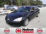 2005 Nighthawk Black Pearl Honda Accord EX-L V6 Sedan #45688224