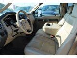 2008 Ford F350 Super Duty Lariat Crew Cab Dually Camel Interior