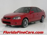 2000 Milano Red Honda Civic EX Coupe #441273