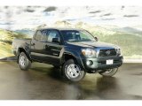 2011 Timberland Green Mica Toyota Tacoma V6 TRD Double Cab 4x4 #45724814