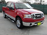 2007 Bright Red Ford F150 XLT SuperCrew #45497560