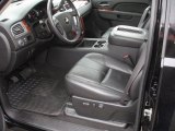 2010 Chevrolet Silverado 3500HD LTZ Crew Cab Dually Ebony Interior