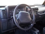2000 Jeep Wrangler SE 4x4 Steering Wheel