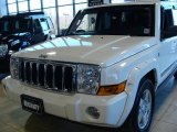 2007 Stone White Jeep Commander Limited 4x4 #45726256