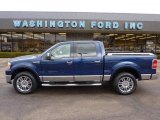 2007 Dark Blue Pearl Metallic Lincoln Mark LT SuperCrew 4x4 #45497678