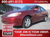 2002 Salsa Red Pearl Toyota Camry XLE #45498956