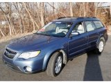 2008 Newport Blue Pearl Subaru Outback 2.5i Limited Wagon #45769962