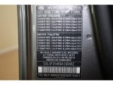 2009 Land Rover Range Rover Sport HSE Info Tag