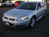 2010 Silver Ice Metallic Chevrolet Impala LTZ #45770044