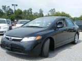 2008 Nighthawk Black Pearl Honda Civic LX Sedan #441797