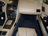 2008 Aston Martin V8 Vantage Roadster Sandstorm/Caspian Blue Interior