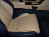 2008 Aston Martin V8 Vantage Roadster Sandstorm/Caspian Blue Interior