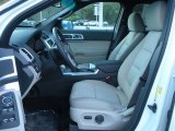 2011 Ford Explorer XLT Medium Light Stone Interior