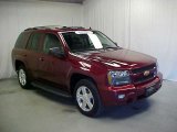 2008 Red Jewel Chevrolet TrailBlazer LT 4x4 #45648846