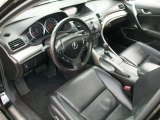 2010 Acura TSX V6 Sedan Ebony Interior
