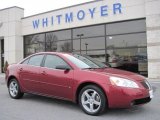 2008 Performance Red Metallic Pontiac G6 V6 Sedan #45770665