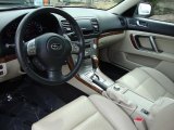 2009 Subaru Legacy 3.0R Limited Warm Ivory Interior