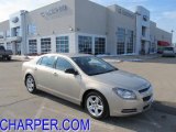 2009 Gold Mist Metallic Chevrolet Malibu LS Sedan #45767173