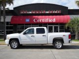2009 Summit White Chevrolet Silverado 1500 LT Z71 Crew Cab 4x4 #45770119