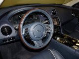 2011 Jaguar XJ XJL Supercharged Navy Blue/Ivory Interior