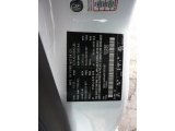 2011 Ford Transit Connect XLT Cargo Van Info Tag