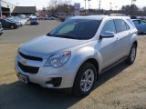 2011 Silver Ice Metallic Chevrolet Equinox LT #45649054