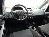 2008 Suzuki SX4 Sport Sedan Black Interior
