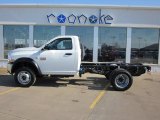 2011 Bright White Dodge Ram 4500 HD SLT Regular Cab 4x4 Chassis #45726066