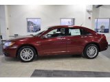2011 Deep Cherry Red Crystal Pearl Chrysler 200 Limited #45690016