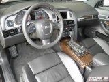 2008 Audi A6 3.2 quattro Sedan Black Interior